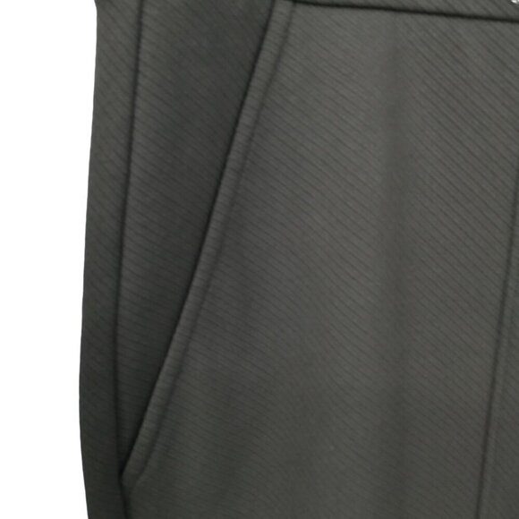 Cabi Academy Trousers Olive Green Side Zip High Waist Wide Leg Career Pockets - Picture 2 of 10